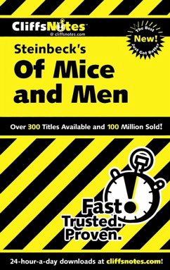 CliffsNotes on Steinbeck's Of Mice and Men (eBook, ePUB) - Kirk, Susan Van