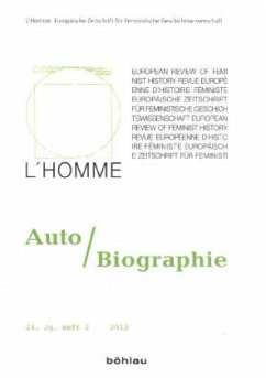 Auto/Biographie / L' Homme, Europäische Zeitschrift für Feministische Geschichtswissenschaft Jg.24/2