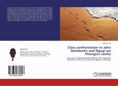 Class confrontation in John Steinbeck's and Ngugi wa Thiong'o's works - Sylla, Ndiaga