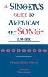 A Singer's Guide to the American Art... - Bild 1