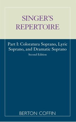 Cover The Singer's Repertoire, Part I (eBook, ePUB)