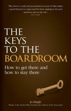 The Keys to the Boardroom - Haigh, Jo