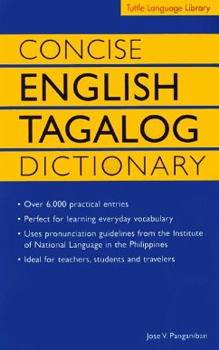 Concise English Tagalog Dictionary (eBook, ePUB) - Panganiban, Jose Villa