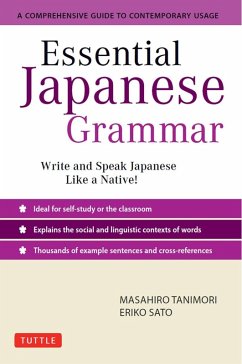 Essential Japanese Grammar (eBook, ePUB) - Tanimori, Masahiro; Sato, Eriko