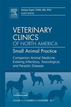 Cover Companion Animal Medicine: Evolving Infectious, Toxicological, and Parasitic Diseases, An Issue of Veterinary Clinics: Small Animal Practice (eBook, ePUB)