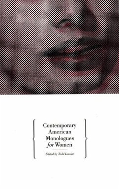 Contemporary American Monologues for Women (eBook, ePUB)