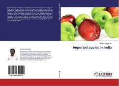 Imported apples in India