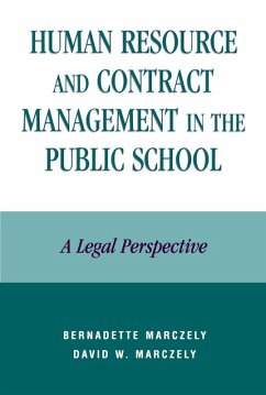 Cover Human Resource and Contract Management in the Public School (eBook, ePUB)