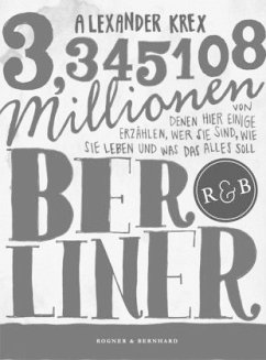 3,345108 Millionen Berliner - Krex, Alexander