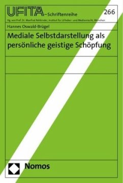 Mediale Selbstdarstellung als persönliche geistige Schöpfung - Oswald-Brügel, Hannes