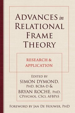 Cover Advances in Relational Frame Theory (eBook, PDF)