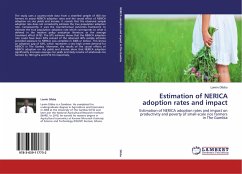 Estimation of NERICA adoption rates and impact