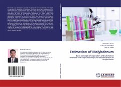 Estimation of Molybdenum - Rana, Paritosh K.;Janwadkar, Suhas P.;Yadav, Dilip K.