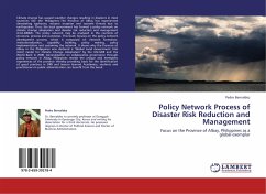 Policy Network Process of Disaster Risk Reduction and Management