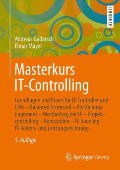 Masterkurs IT-Controlling - Gadatsch, Andreas;Mayer, Elmar