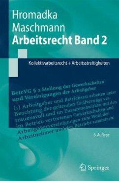 Cover Kollektivarbeitsrecht + Arbeitsstreitigkeiten / Arbeitsrecht Bd.2
