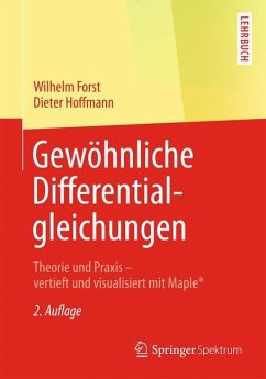 Gewöhnliche Differentialgleichungen - Forst, Wilhelm;Hoffmann, Dieter