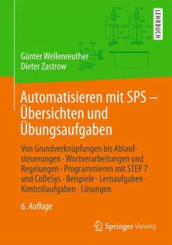 Cover Automatisieren mit SPS - Übersichten und Übungsaufgaben, m. DVD-ROM