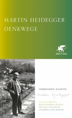 Denkwege. Ausgabe in vier Bänden - Heidegger, Martin