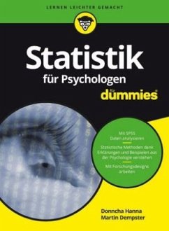Statistik für Psychologen für Dummies - Hanna, Donncha; Dempster, Martin