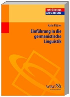 Einführung in die germanistische Linguistik - Pittner, Karin