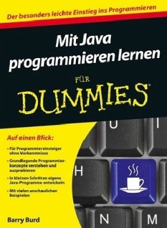 Mit Java programmieren lernen für Dummies - Burd, Barry