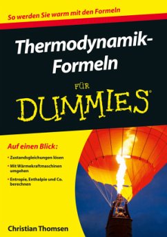 Thermodynamik-Formeln für Dummies - Thomsen, Christian