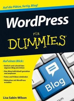 WordPress für Dummies - Sabin-Wilson, Lisa