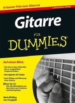 Gitarre für Dummies, m. Audio-CD - Phillips, Mark; Chappell, Jon