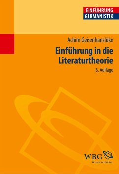 Einführung in die Literaturtheorie - Geisenhanslüke, Achim