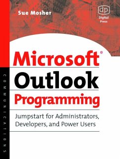 Microsoft Outlook Programming (eBook, PDF) - Mosher, Sue