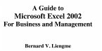 Guide to Microsoft Excel 2002 for Business and Management (eBook, PDF)