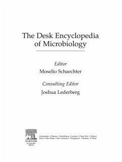 Cover Desk Encyclopedia of Microbiology (eBook, PDF)