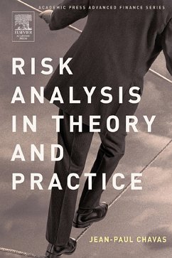 Risk Analysis in Theory and Practice (eBook, PDF) - Chavas, Jean-Paul