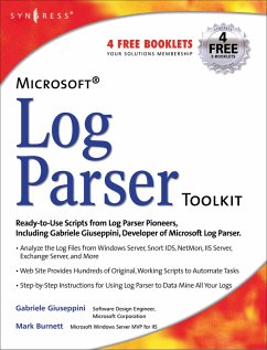 Microsoft Log Parser Toolkit (eBook, ePUB) - Giuseppini, Gabriele; Burnett, Mark