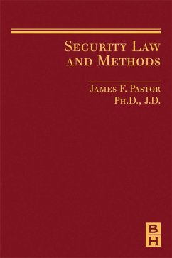 Security Law and Methods (eBook, ePUB) - Pastor, Jd