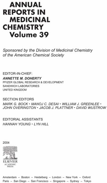 Annual Reports in Medicinal Chemistry (eBook, PDF) Annual Reports in Medicinal Chemistry (eBook, PDF)