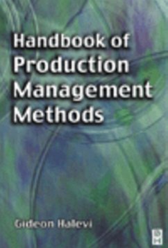 Handbook of Production Management Methods (eBook, PDF) - Halevi, Gideon