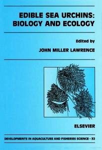 Cover Edible Sea Urchins: Biology and Ecology (eBook, PDF)