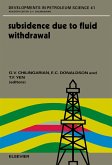 Subsidence due to Fluid Withdrawal (eBook, PDF)