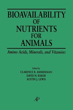 Cover Bioavailability of Nutrients for Animals (eBook, PDF)
