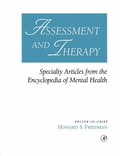 Assessment and Therapy (eBook, PDF) Cover Assessment and Therapy (eBook, PDF)