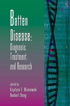 Cover Batten Disease: Diagnosis, Treatment, and Research (eBook, PDF)