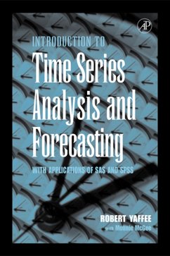 An Introduction to Time Series Analysis and Forecasting (eBook, PDF) - Yaffee, Robert Alan; McGee, Monnie