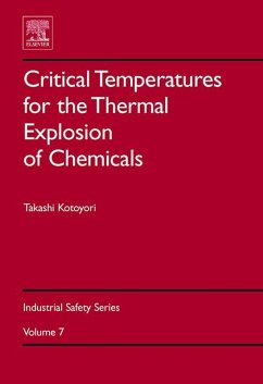 Critical Temperatures for the Thermal Explosion of Chemicals (eBook, ePUB) - Kotoyori, Takashi