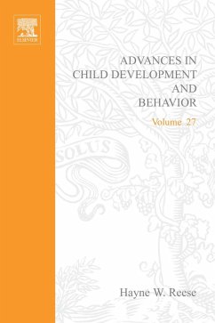 Cover Advances in Child Development and Behavior (eBook, PDF)
