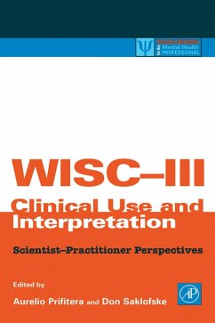 Cover WISC-III Clinical Use and Interpretation (eBook, PDF)