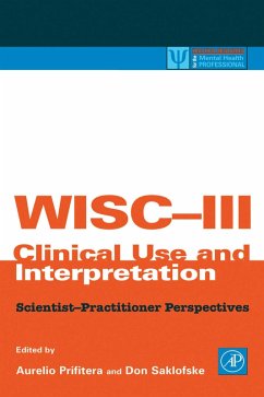 WISC-III Clinical Use and Interpretation (eBook, PDF)