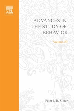 Advances in the Study of Behavior (eBook, PDF)