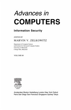 Cover Advances in Computers (eBook, PDF)